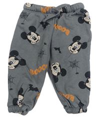 Šedé tepláky s Mickey Mousem H&M