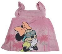 Růžový top s Minnie Disney