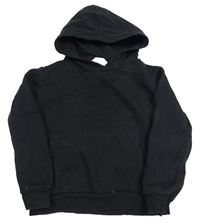 Černá mikina s kapucí H&M