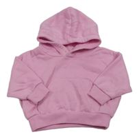 Růžová oversize mikina s kapucí Primark
