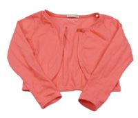 Růžové bavlněné bolerko Tom Tailor