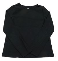 Černé triko H&M