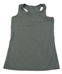Šedý sportovní top 