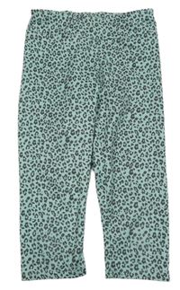 Mintové capri sportovní legíny Active Touch 