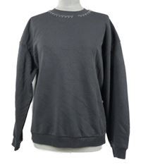 Dámská šedá mikina s kamínky Page one 