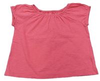 Růžové crop tričko H&M