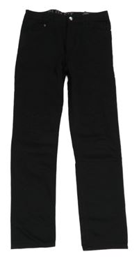 Černé slim fit rifle H&M
