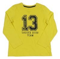 Žluté triko s číslem Lupilu