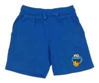 Modré teplákové kraťasy - Sesame street