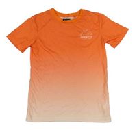 Oranžovo-broskvové tričko Next