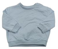 Modrošedá mikina se vzorem zn. Primark
