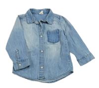 Modrá riflová košile H&M