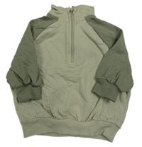 Khaki-oversize mikina George 