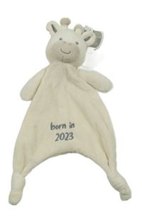 Nové - Smetanový plyšový usínáček - kravička Nutmeg