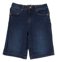 Tmavomodré riflové kraťasy Pep&Co