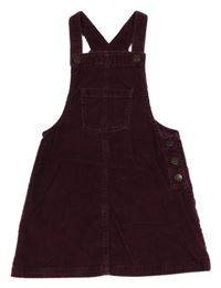 Vínová manšestrová laclová sukně Mothercare