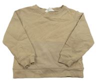 Hnědobéžová mikina s kapsou H&M