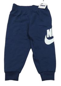 Nové - tmavomodré tepláky s logem Nike