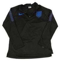 Černá sportovní fotbalová mikina England Nike