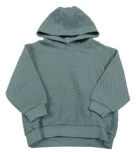 Břidlicová vzorovaná mikina s kapucí Next