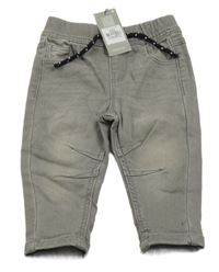 Nové - šedé teplákové rifle PRIMARK