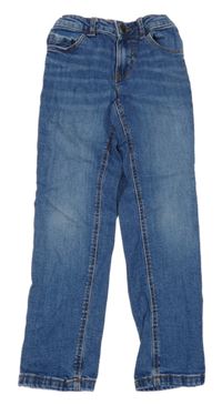 Modré slim rifle Denim Co.