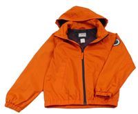 Červená šusťáková jarní funkční bunda s kapucí Quechua