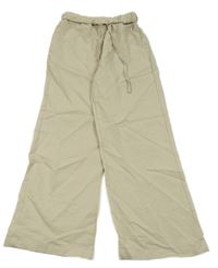 Béžové lehké kalhoty Shein