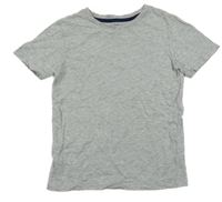 Šedé melírované tričko H&M
