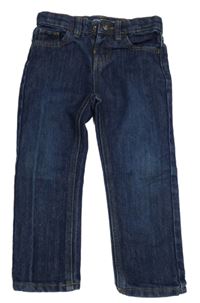 Tmavomodré staright rifle Denim Co.