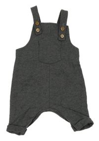 Tmavošedé laclové tepláky Nutmeg