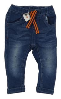 Nové - tmavomodré skinny rifle Ergee