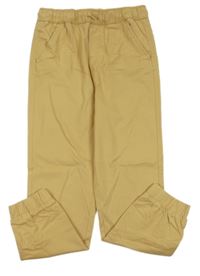 Nové - Béžové plátěné cuff kalhoty Mountain Warehouse