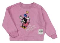 Růžová mikina s Minnie Primark