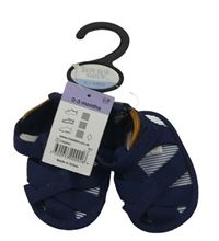 Tmavomodré páskové capáčky Matalan