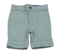 Světlemodré chino plátěné kraťasy Primark