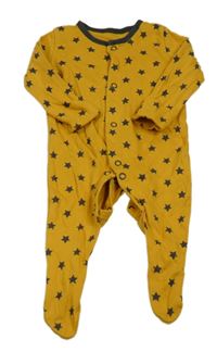 Hořčicový overal s hvězdami George