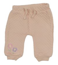 Světlemodré vzorované tepláky s květy Dopodopo