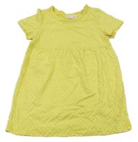 Žluté puntíkaté šaty Impidimpi