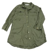 Khaki halenkové šaty  H&M