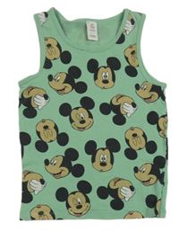 Zelené tílko s Mickeym Disney