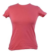 Dámské tmavorůžové tričko B&C