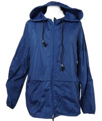 Nové - Dámská tmavomodrá šusťáková bunda s kapucí Lomon