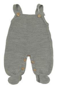 Šedé pletené dupačky 