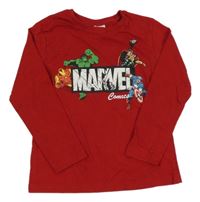 Červené triko s Avenger