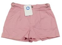 Nové - Růžové plátěné kraťasy Mayoral