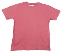 Malinové tričko Zara