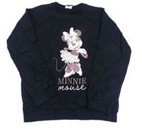 Černá mikina s Minnie Disney