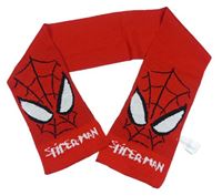 Červená šála se Spidermanem