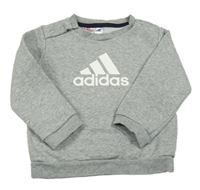 Šedá mikina Adidas